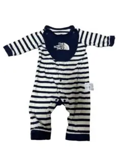 THE NORTH FACE ストライプロンパース サイズ70 値下げ！