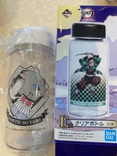 一番くじ　鬼滅の刃　クリアボトル　伊之助