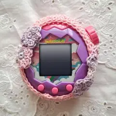 たまごっちパラダイスカバー ケース【ピンク】【お花】