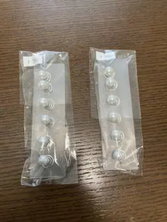 樹脂パール付きスクリューヘアピン　12個セット