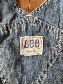 Lee デニムオーバーオールライトブルー kids