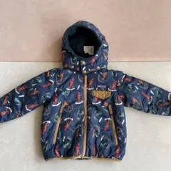 patagonia 魚プリント リバーシブル　フリース　ジャケット