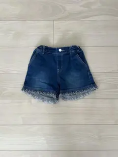 mezzo piano メゾピアノデニムショートパンツ 130㎝