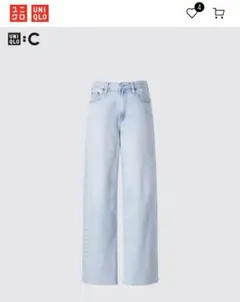UNIQLO:C ワイドストレートジーンズ　29