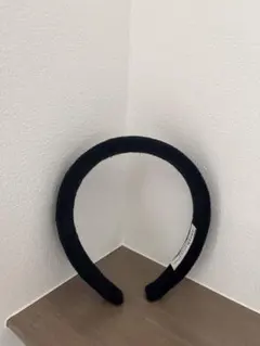 カチューシャ　太め　ブラック