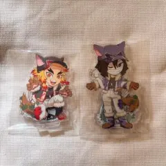 鬼滅の刃　煉獄杏寿郎　伊黒小芭内　アクリルスタンド