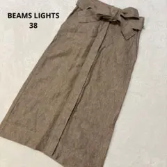 BEAMS LIGHTS リネン スカート　プレミアムリネン100のサムネイル