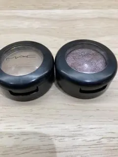 MAC 単色アイシャドウ 2個セット オメガ スモーキーモーヴ