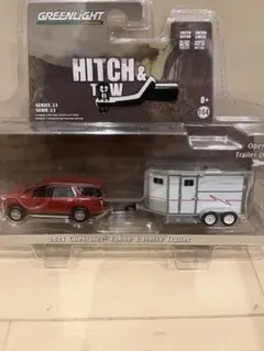GREENLIGHT Chevrolet Tahoe&Horse Trailer