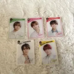 TravisJapanクリアカードセット 5人