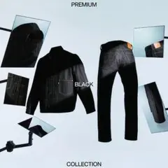 リーバイスPREMIUM BLACK TYPE I TRUCKER JACKET