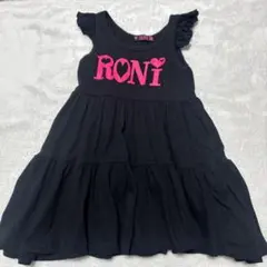 RONI ブラック ワンピース S 110 ロニィのサムネイル