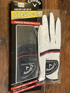 【未使用品】キャロウェイ　メンズ　ゴルフ　グローブ　2枚セット　21