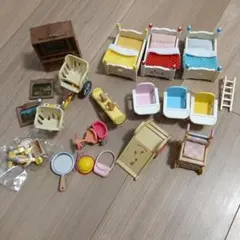 シルバニアファミリー 幼稚園セット・家具まとめ売り
