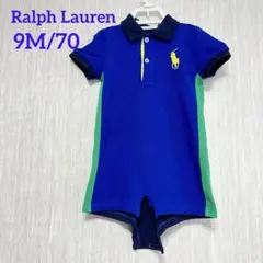 Ralph Lauren 半袖ポロシャツロンパース　9M/