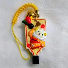 【非売品】浅草新仲見世　羽子板市　　キーホルダー　ストラップ【未】