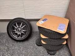 送料込☆S315+モンスタRT☆155/65R14☆エブリーキャリーハイゼット