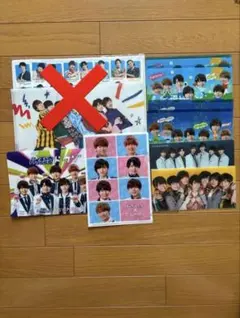 なにわ男子 クリアファイル 8点セット