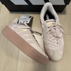 【完売】新品ADIDAS アディダス VL コート ボールド ピンク24.5希少