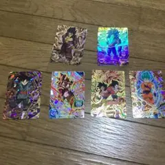 スーパードラゴンボールヒーローズカード6枚セット