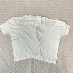 ★グンゼ 子供肌着綿100 110 下着アンダーシャツ 2枚セット 保育園幼稚園