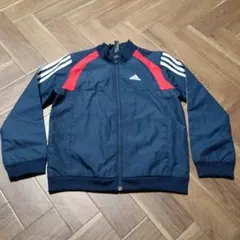 adidas ジャージ 120サイズ ネイビー/レッド