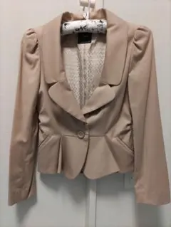 Swingle ジャケット　ピンク　ベージュ　サイズ1　S レディース