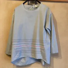 Golden Bear チュニック ライトブルー 刺繍のサムネイル