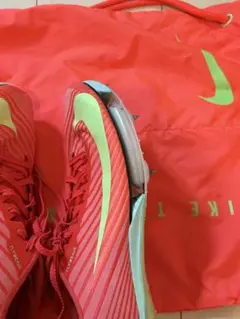 Nike マックスフライ2 レッド/グリーン 収納バッグ付き