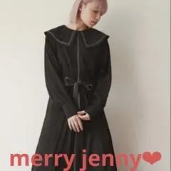 merryjenny リボンタイコート - メルカリ
