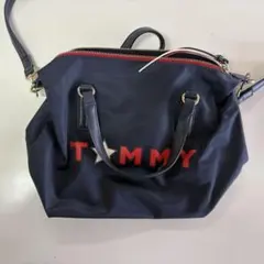 TOMMY HILFIGER 2WAYバッグ ネイビー