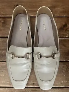 レプシム LEPSIM ビット付ローファー フラットパンプス　L ベージュ