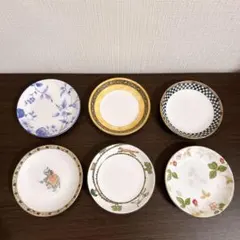 WEDGWOOD ウェッジウッド 小皿 ミニプレート アソート 6枚セット