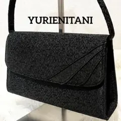 ユリエニタニ　 フォーマルバッグ　冠婚葬祭　2way ブラック