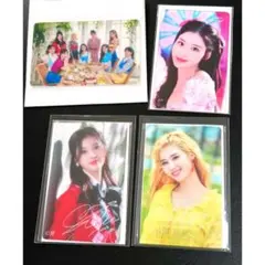 サナ クリアトレカ 4枚 TWICE トレカ クリアカード フォトカード