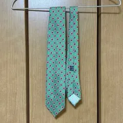 DRAKE'S（ドレイクス） 小紋柄 ダイヤモンドモチーフ シルクタイ