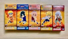 ナルト ワールドコレクタブルフィギュア 全5種セット　ワーコレ