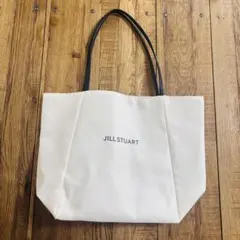 JILL STUART ジルスチュアート 雑誌付録 トートバッグ ホワイト ロゴのサムネイル