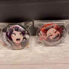 僕のヒーローアカデミア ガラスマグネット 切島鋭児郎 耳郎響香