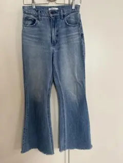 MOUSSY フレアカットデニムパンツ