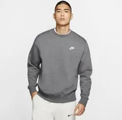 【新品】Nike グレー クルーネック スウェット M
