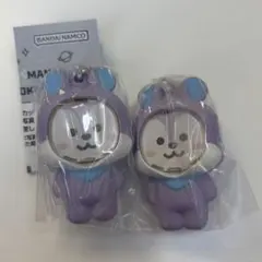 BT21フォトフレームマスコット カプセルトイ 2点セット(MANG)