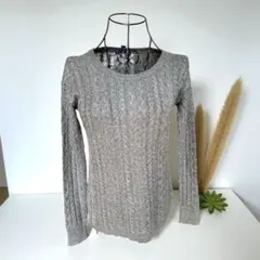 AMERICAN EAGLE OUTFITTERS ケーブル編みセーター