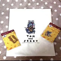 Happyくじ トムとジェリー C賞 トートバッグ & E賞 3点セット