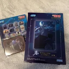 名探偵コナン SEGAラッキーくじ K賞缶バッジ A賞アクリルパネル 怪盗キッド