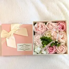 ♥1点のみ♥ソープフラワー プリザーブドフラワー 贈り物 退職 卒業式 ギフト