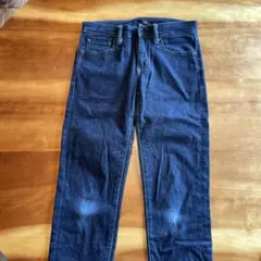 UNIQLO スキニーデニム ダークブルー27