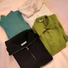 冬服 冬物 まとめ売り セーター ニット ニットワンピ L&フリー レディース