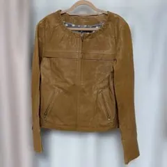 ブラウンレザー ジャケット Mサイズ
