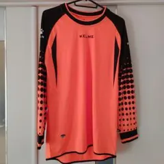 KELME オレンジ 長袖キーパーシャツ